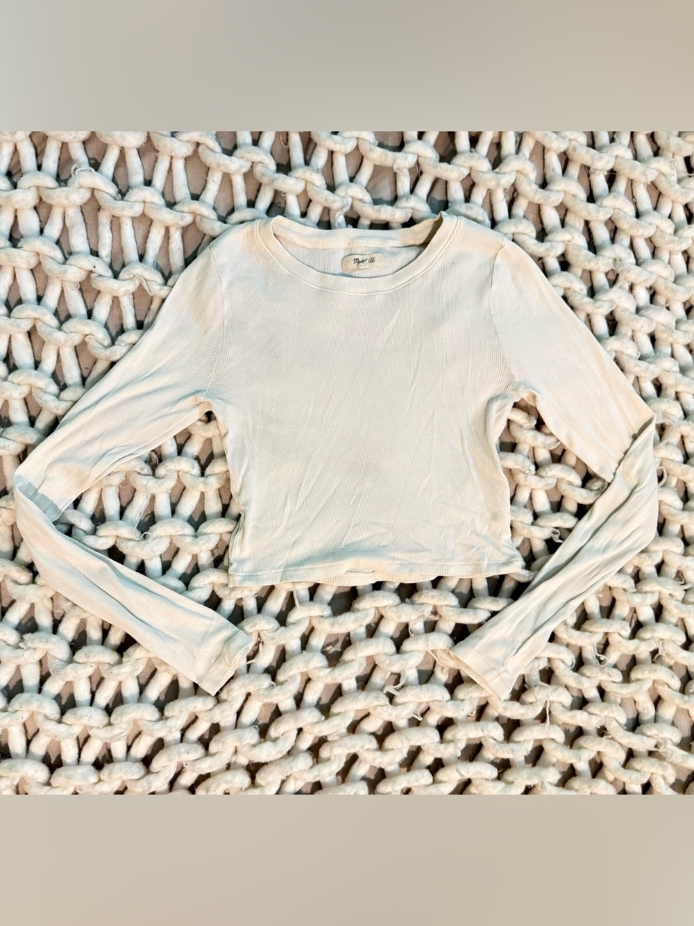 Cream madewell top